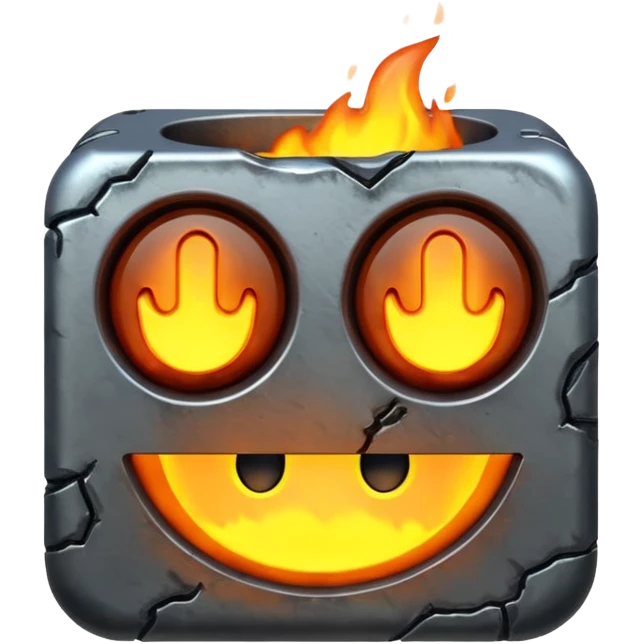 Heated Metal emoji