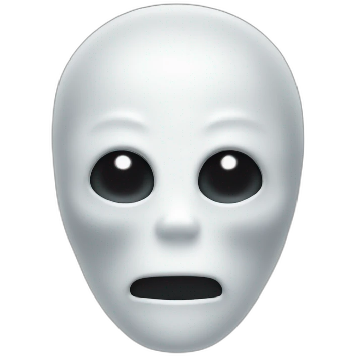 ghost face wazzap emoji