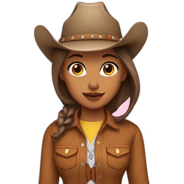 cowgirl  emoji