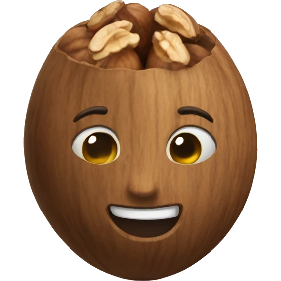 Walnut emoji