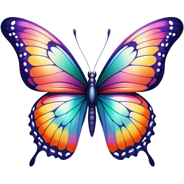 Colorful Butterfly  emoji