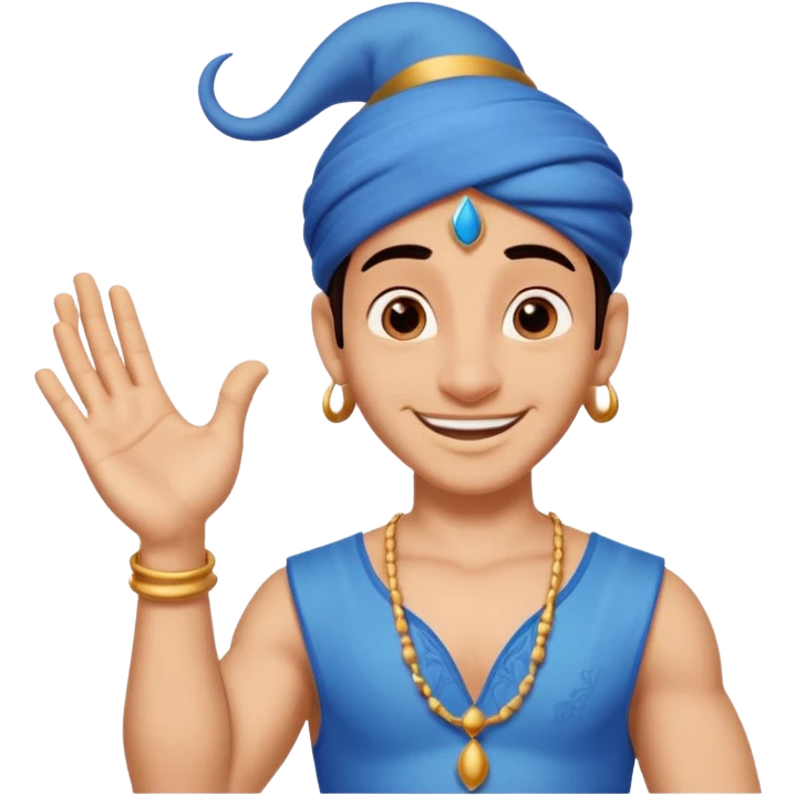Genie from Aladdin. make several options for the genie from alladin ...