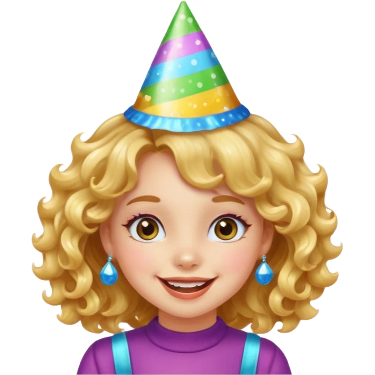 หน้า: กลมเล็ก
ตา: ใสประกายซน
ปาก: ยิ้มกว้าง
ผิว: ใสฉ่ำ
ผิวขาว
ทรงผม: ลอนฟู ติดกิ๊บวิบวับ
✨ playful party girl
ขอสวยๆ emoji