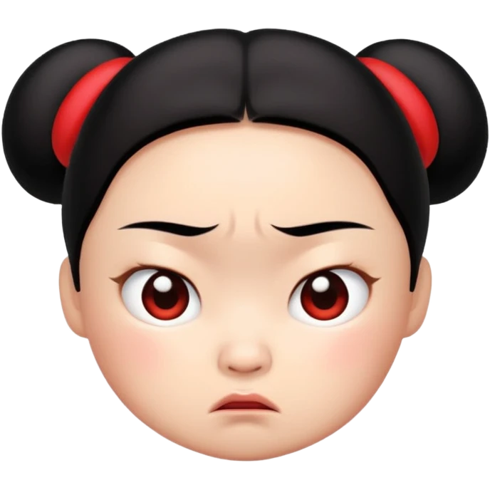 Pucca enojada  emoji
