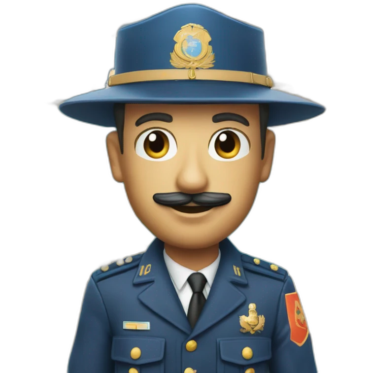 un gendarme a st tropez emoji