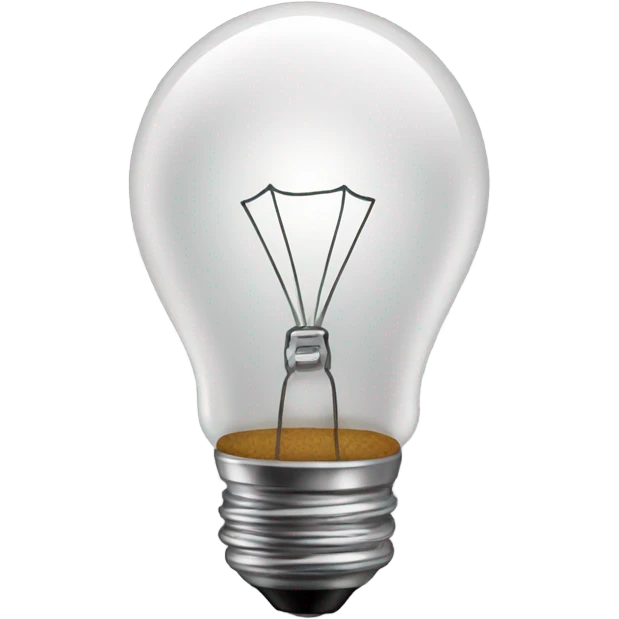 Lightbulb idea emoji