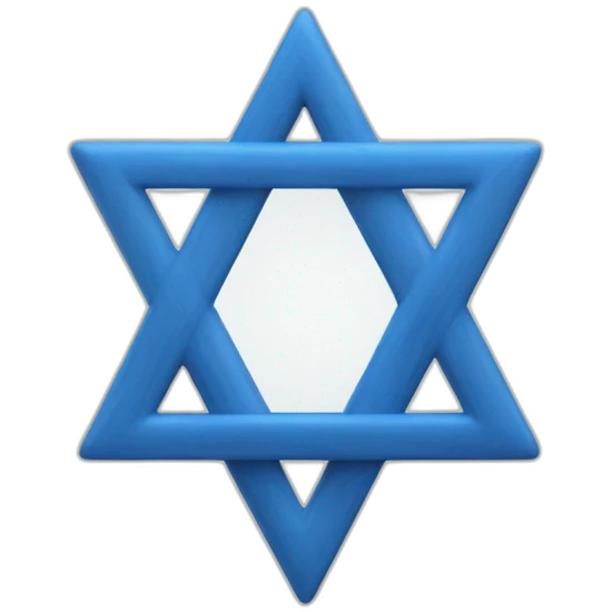 Magen David bleue emoji