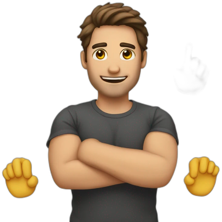Doble ll con las manos emoji