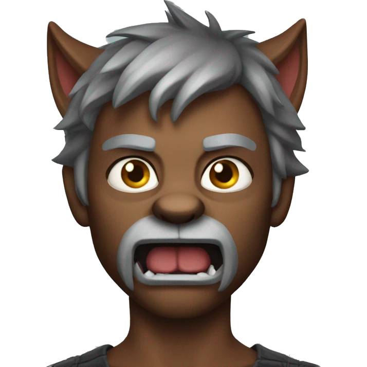 Werewolf emoji