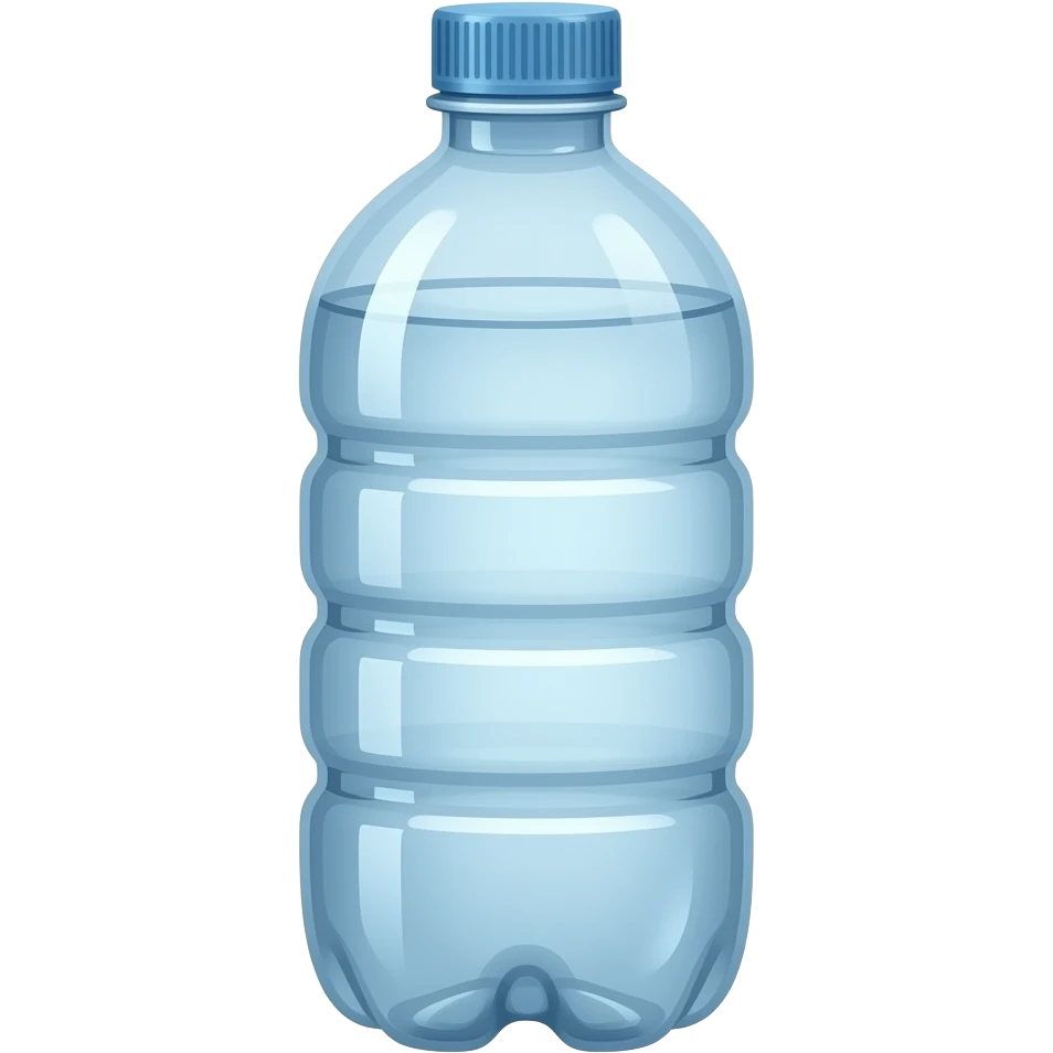 Bottle of water emoji