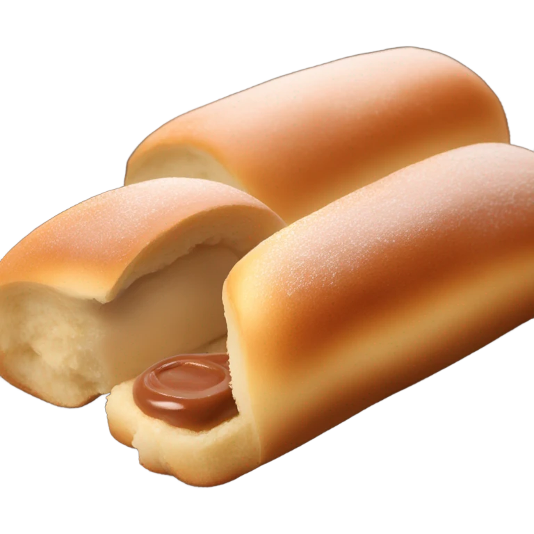 Texas Roadhouse rolls with cinnamon butter emoji