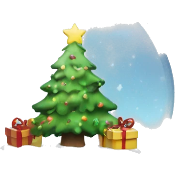 Christmas snowglobe emoji