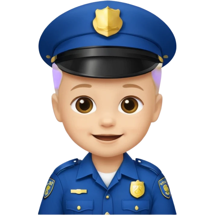 baby police emoji