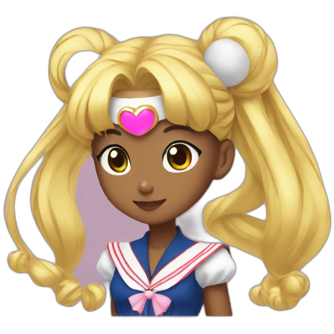 Sailor moon Serena emoji