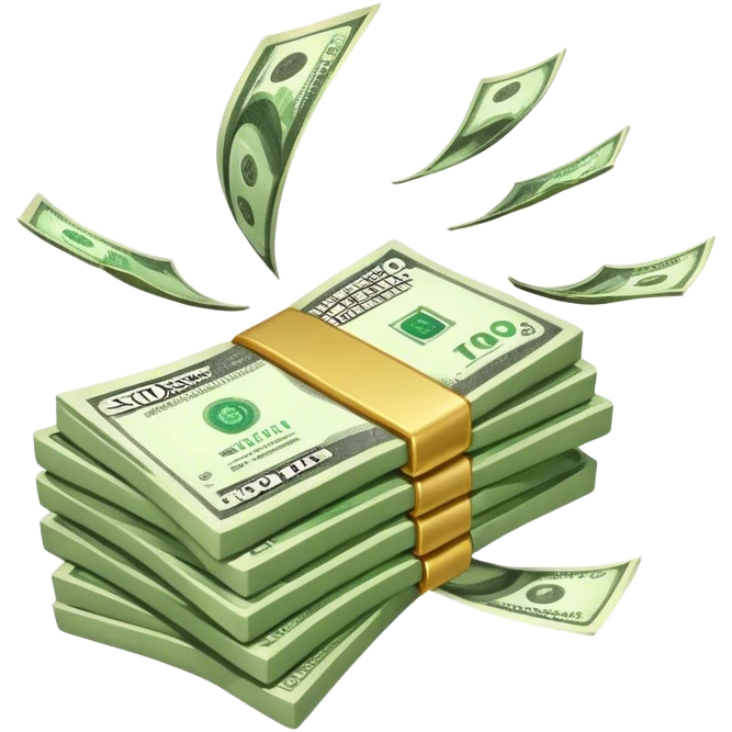 money flying emoji