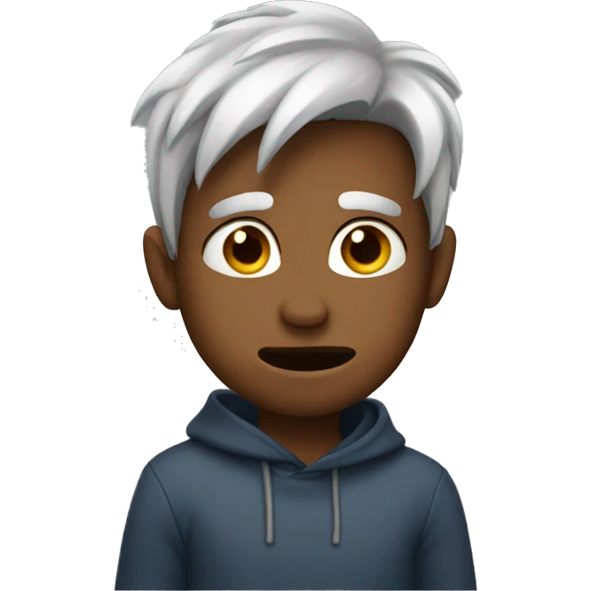 Itchy boy emoji