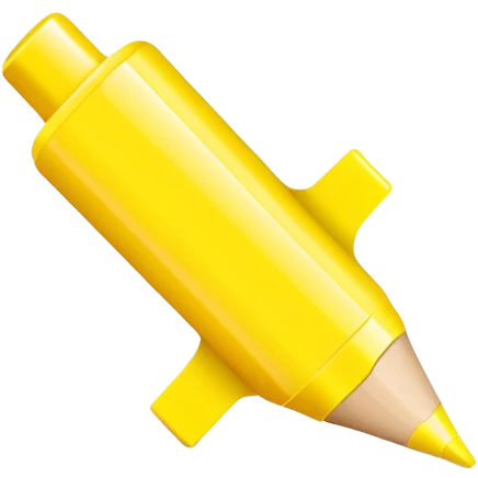simple yellow highlight marker emoji