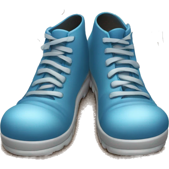 Human foot about to step on a ant emoji