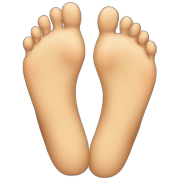 Tired feet emoji
