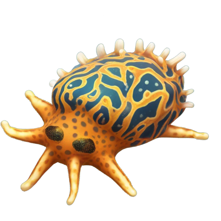 nudibranch sea slug emoji