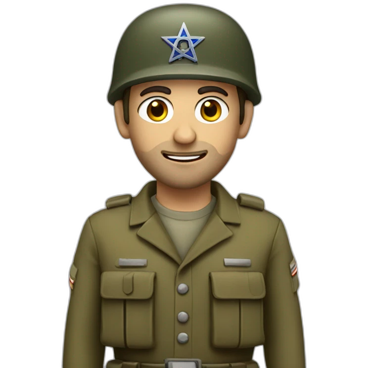 jewish combat solider  emoji