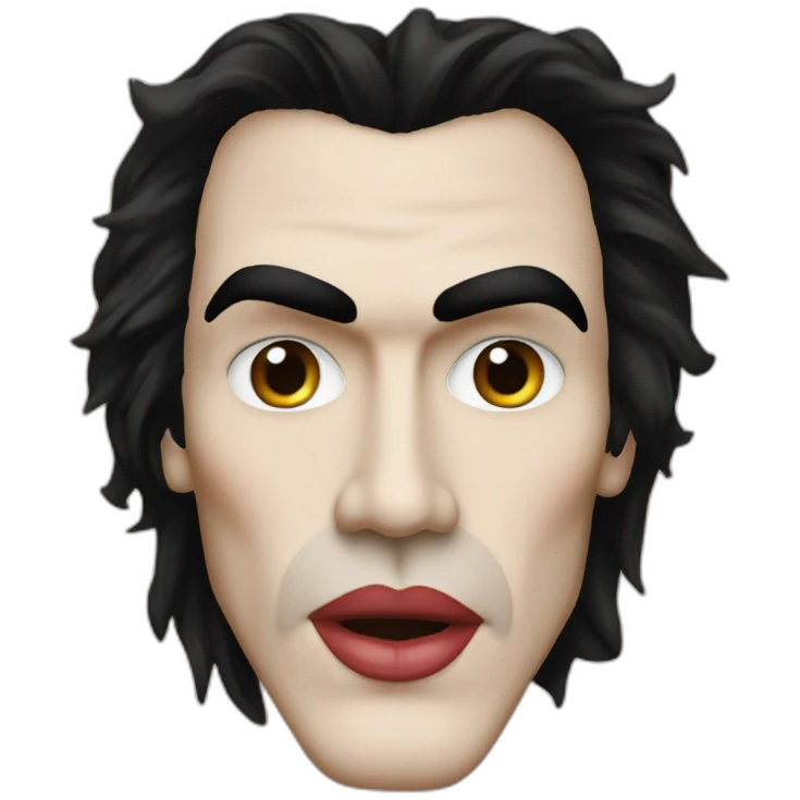 paul stanley in kiss makeup emoji