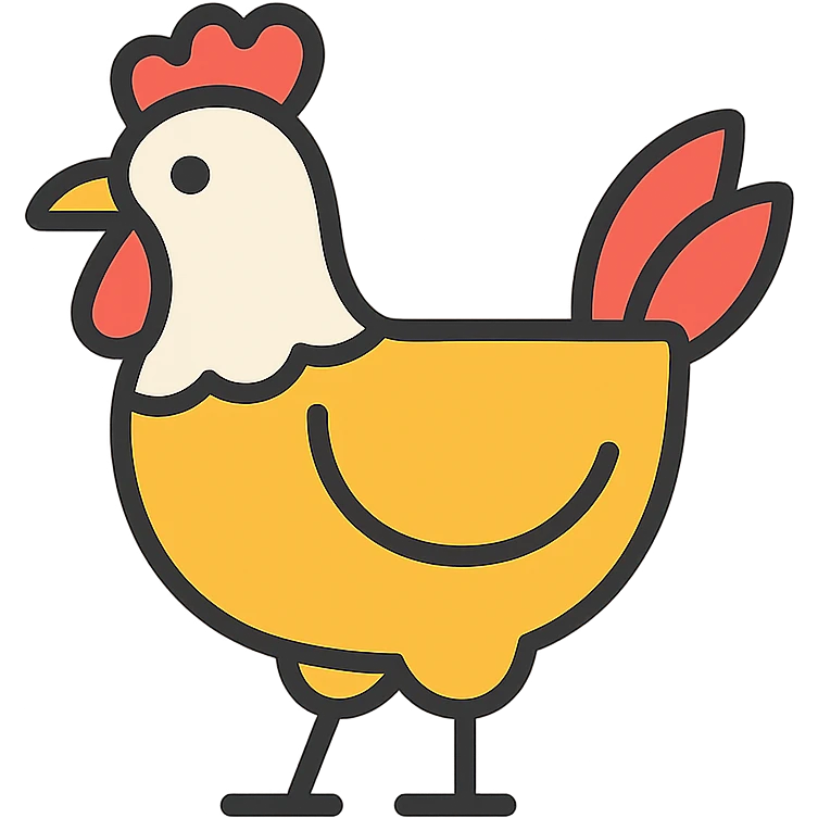 chicken emoji