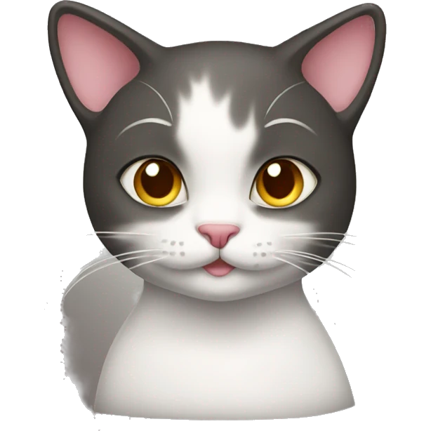Female cat in love emoji