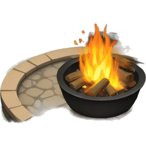 firepit emoji