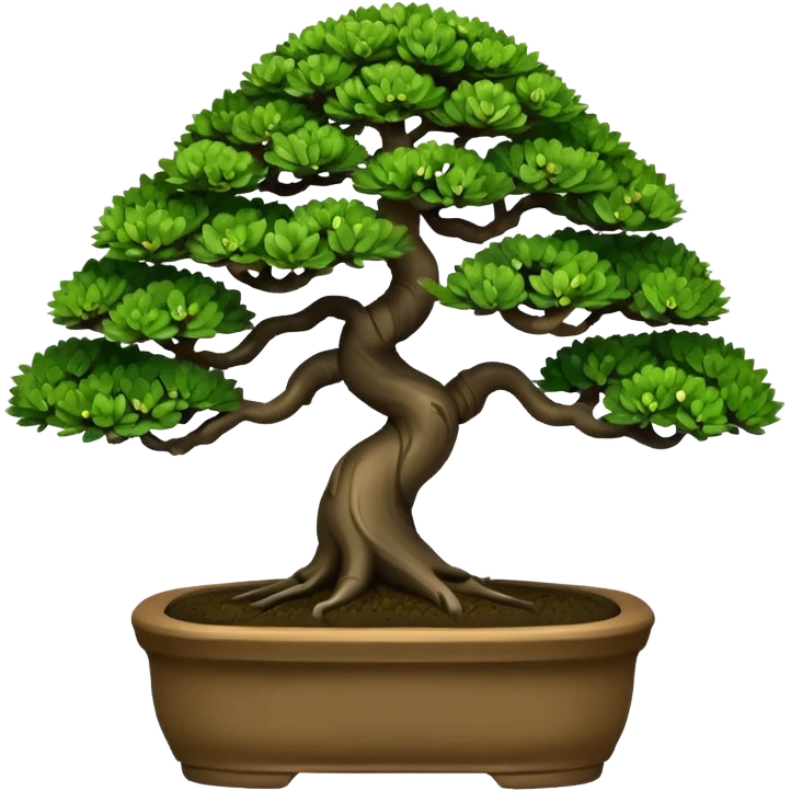 Bonzai très simmple emoji