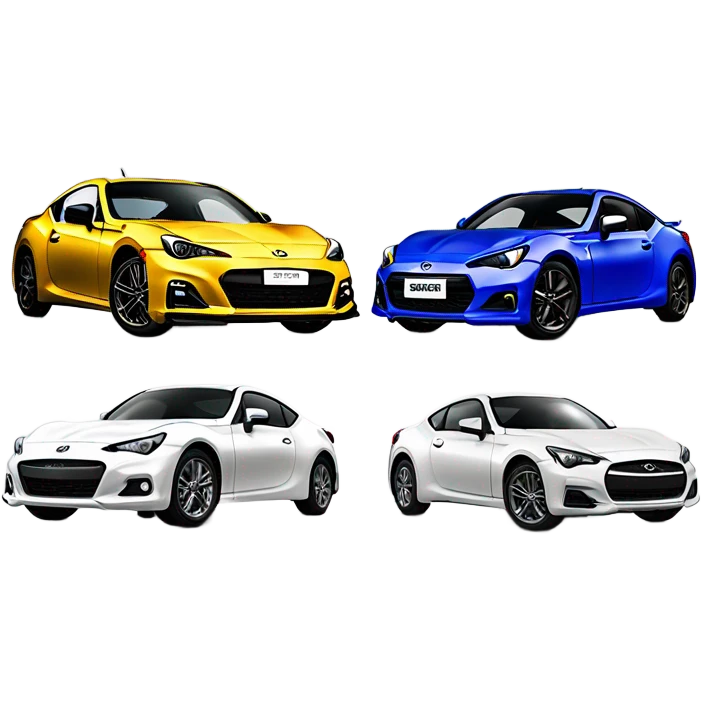 BRZ racing a Infiniti IPL emoji