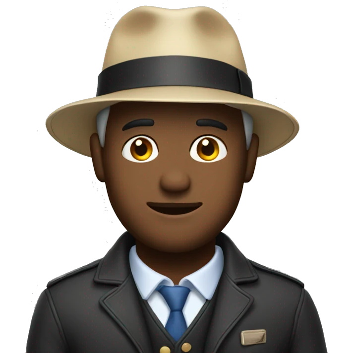 man with hat emoji