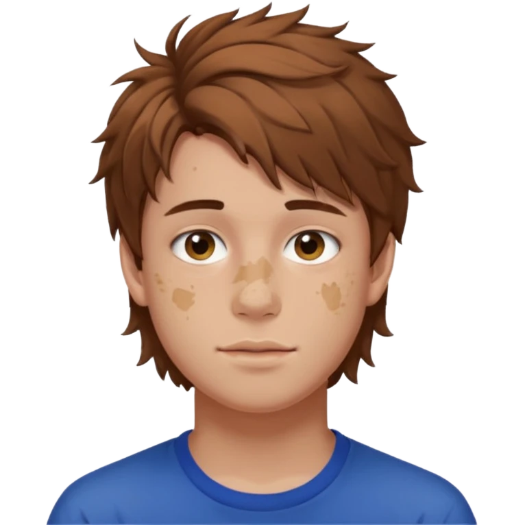 Eden 
homme trans
Âge : 19 ans
Profession : Étudiant en art

Statut hormonal : Sous traitement hormonal (testostérone), règles arrêtées ou fortement réduites

(acné, humeur, énergie)

 emoji