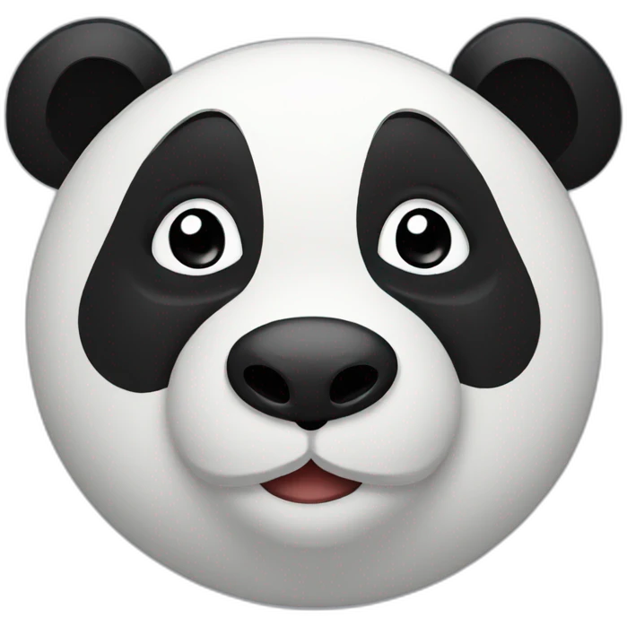 Cœur panda emoji