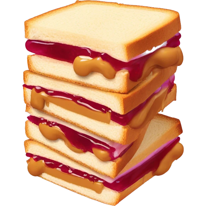 peanut butter jelly sandwich with a doorhinge emoji