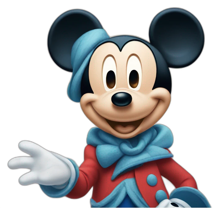 Mickey Mouse Disneyland Paris 30th Anniversary emoji