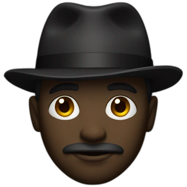 Noir man emoji