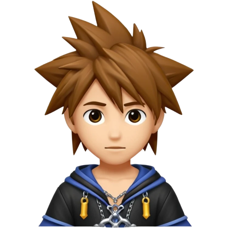 sora de kingdom hearts emoji