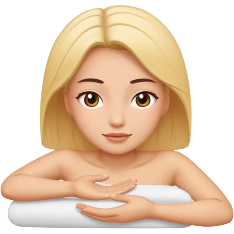 Sexy massage lady emoji