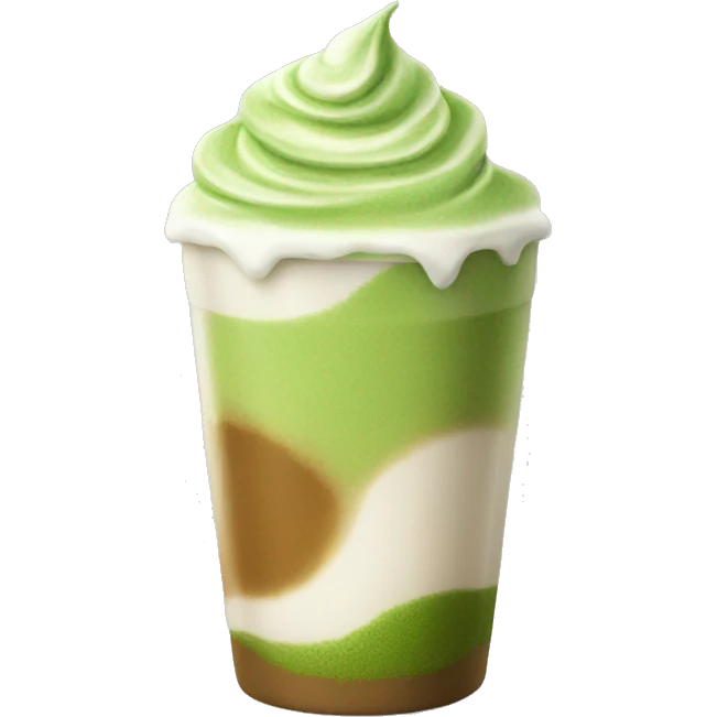 Matcha latte  emoji
