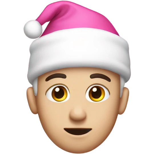 Pink Christmas  emoji