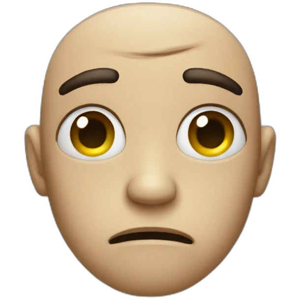 Triste emoji