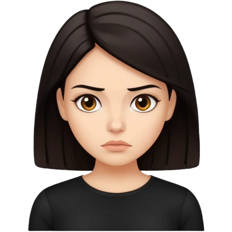 Give me an emoji of a woman looking unimpressed in a sassy way emoji