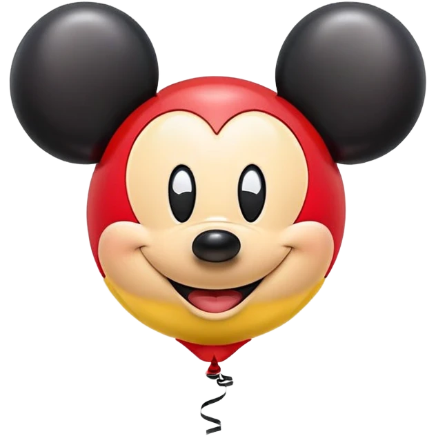 Mickey Mouse balloons  emoji