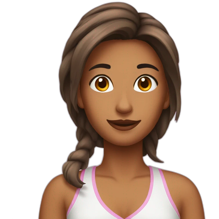 Good morning girl emoji
