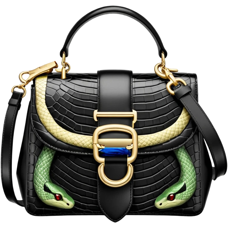 Just Cavalli
snake-buckle shoulder bag emoji