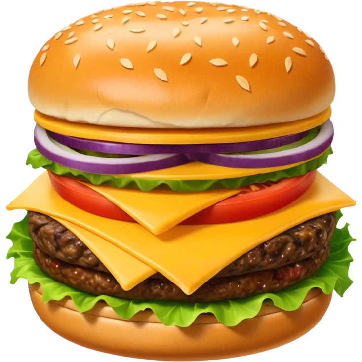 cheese burger emoji