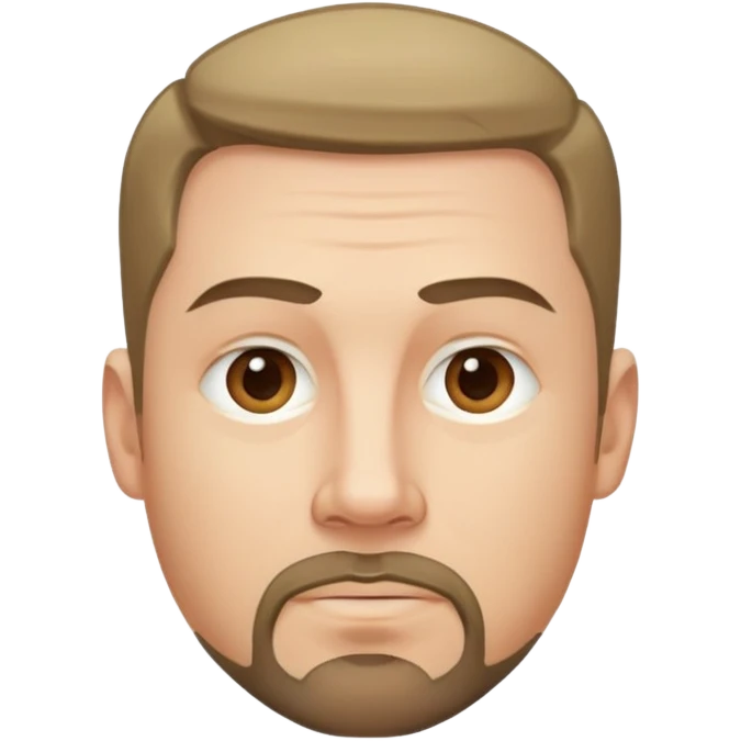 "- Nam
- 40 tuổi
- Da trắng
- Tóc ngắn
- Mặt bình thường
- Râu quai nón emoji
