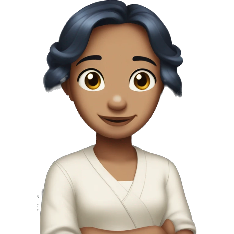 Create me the angel from lilo and stitch emoji
