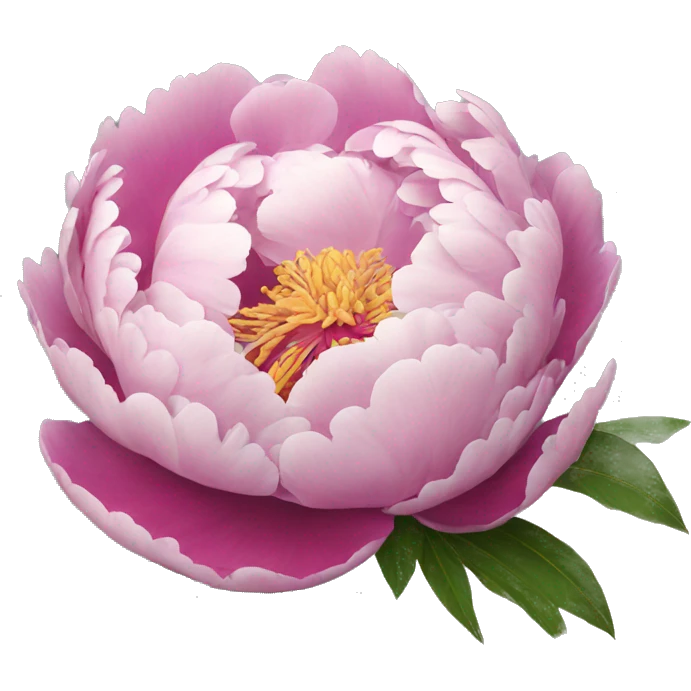 Peony emoji